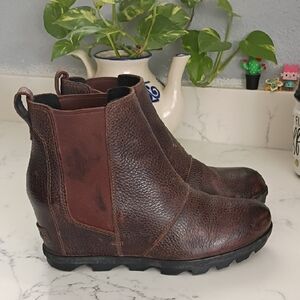 SOREL WEDGES BOOTS FOR WOMEN